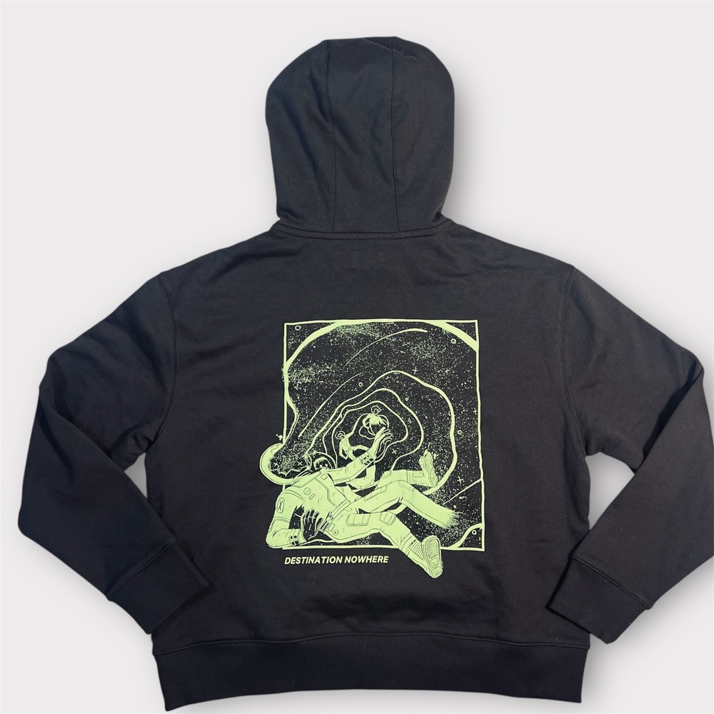 NWT Mode‎ of One Fleece Wall Men's Destination Nowhere Hoodie Sweatshirt Size S